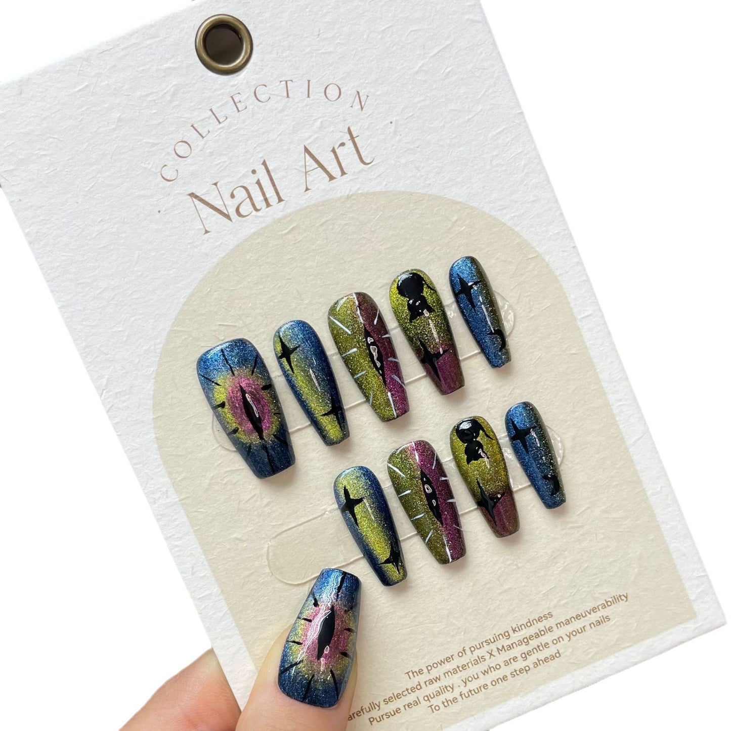 Press on nail-858