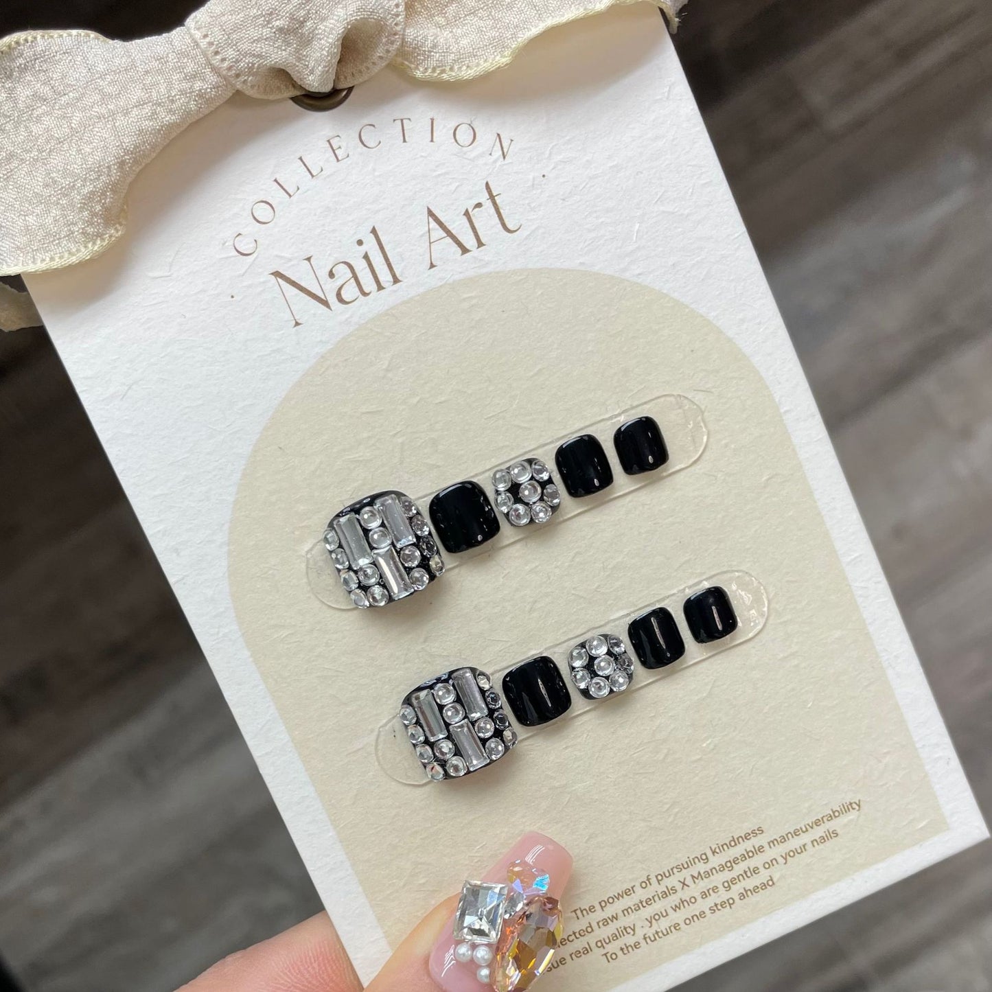 Press on Nail For Toe-B15
