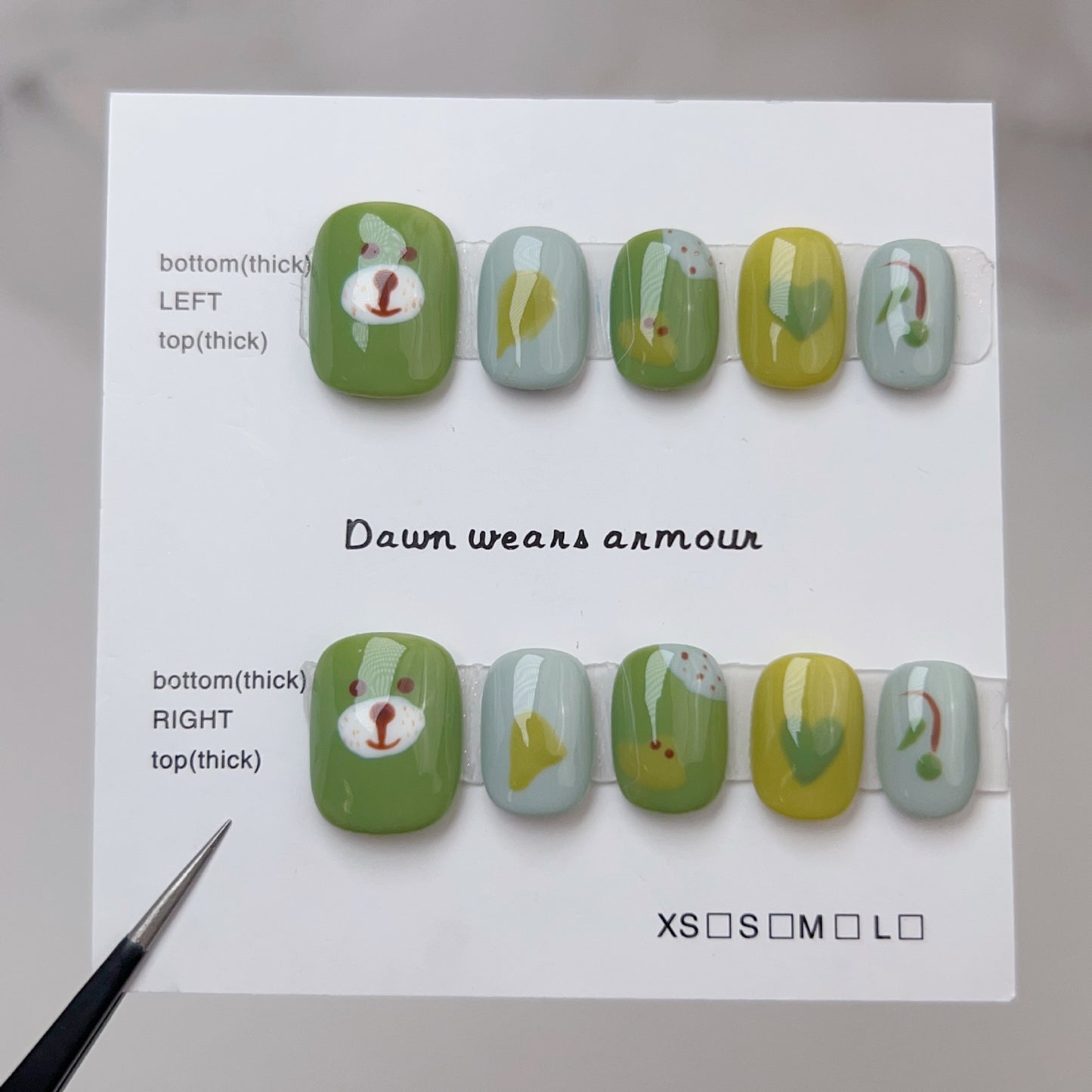 Press on nail-130