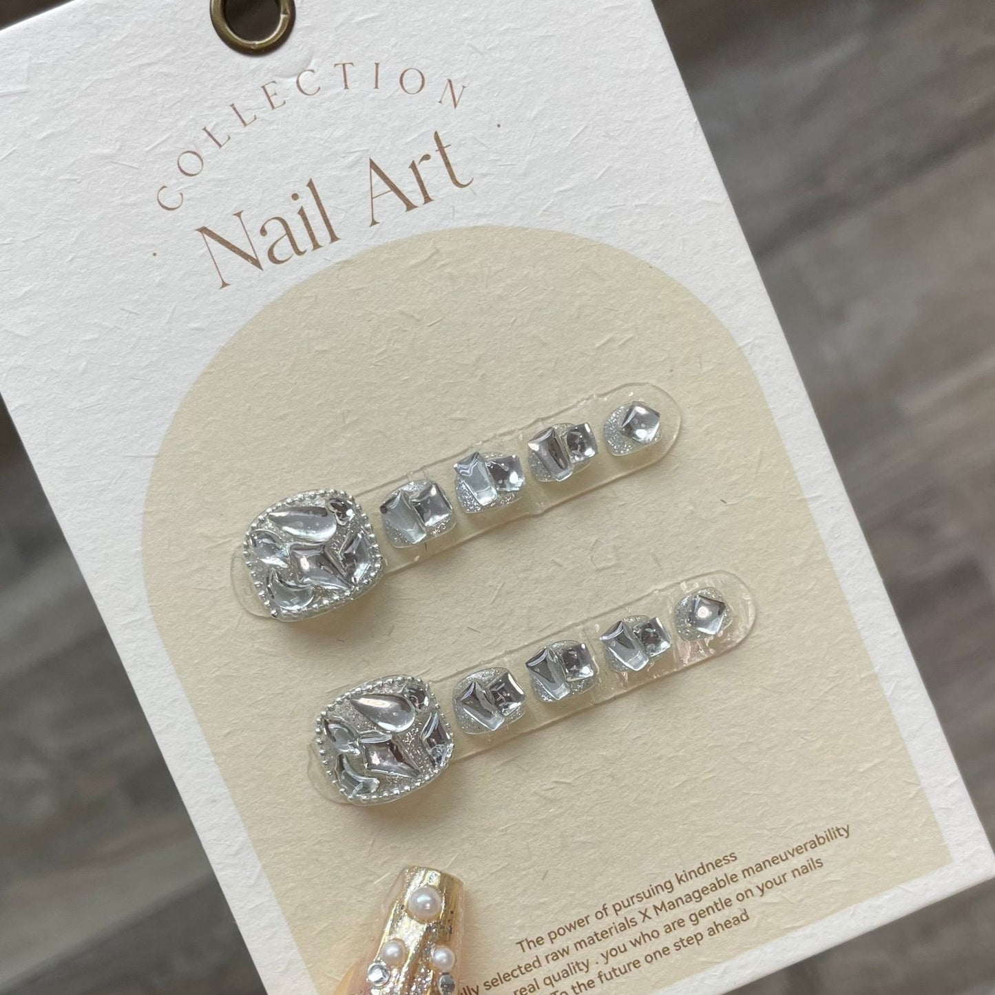 Press on Nail For Toe-B19