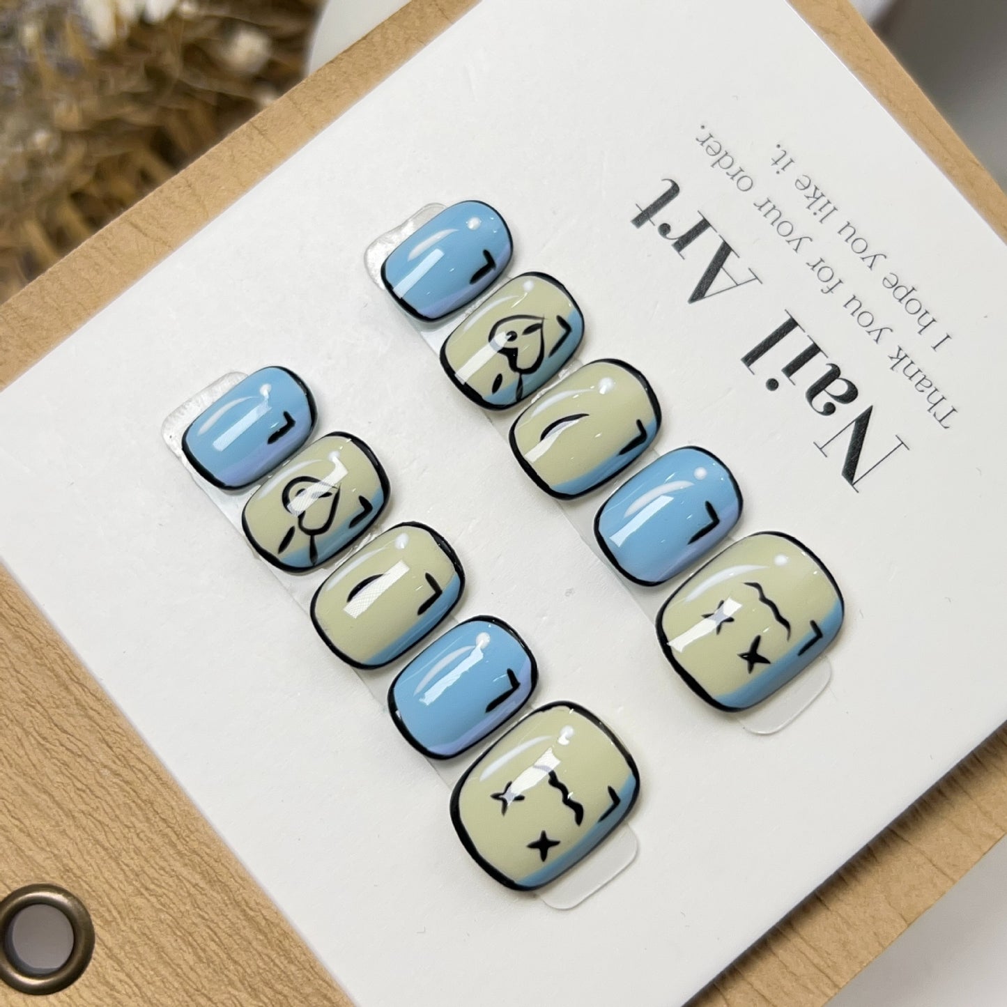 Press on nail-454