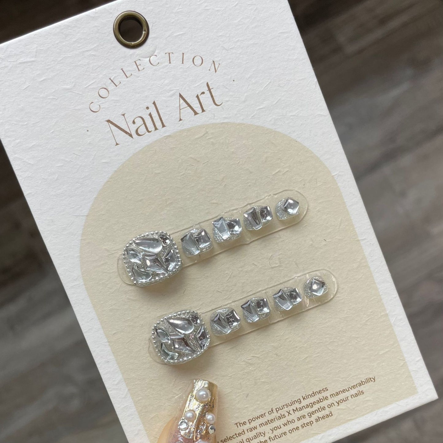 Press on Nail For Toe-B19