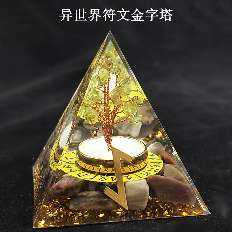 Crystal Pyramid(6CM)-24set