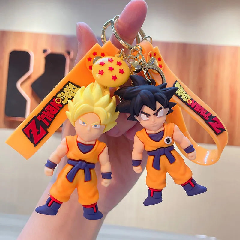 Anime Dragon Ball 8CM PVC Key Ring