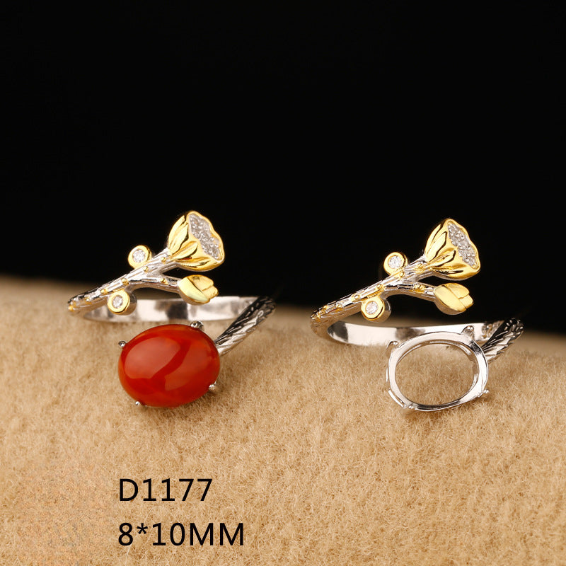S925 Sterling Silver Ring Holder(D1175 D1177 D1178)
