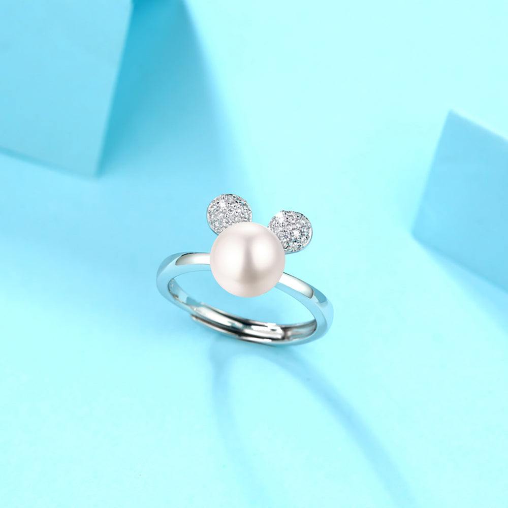 Pearl and S925 Silver Ring - Delicate Simplicity