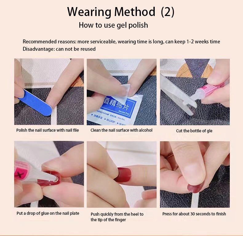 Press on Nail for Toe-B21