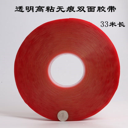 High temperature transparent adhesive