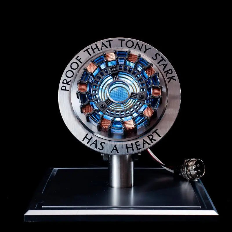 Avenger Iron Man Cosplay Toys Chest Lamp