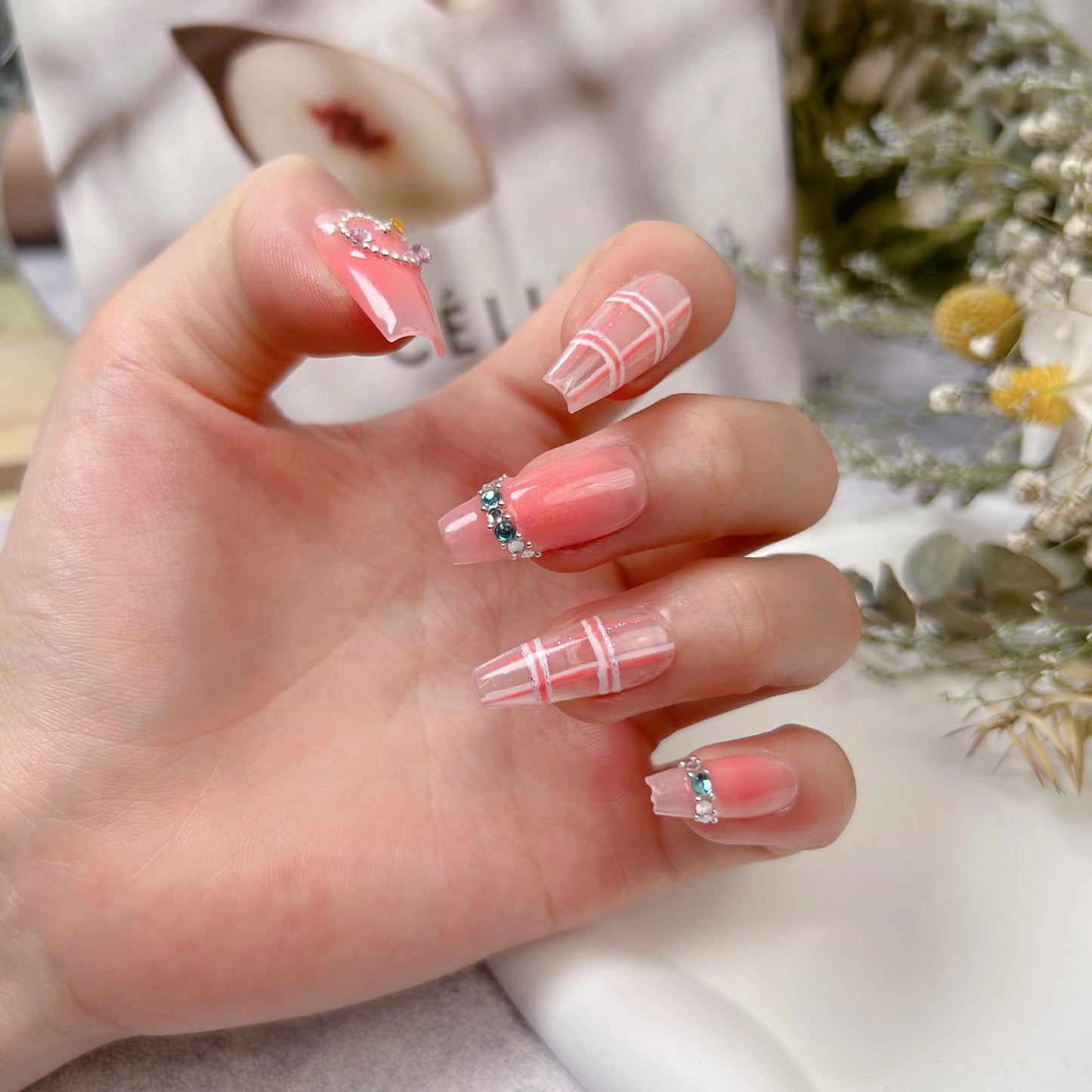 Press on nail-087