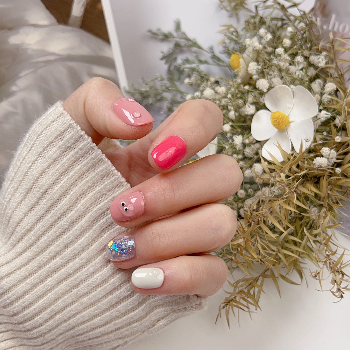 Press on nail-163