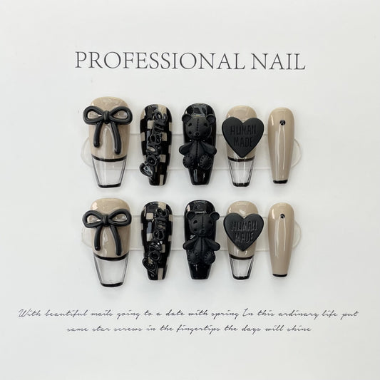 Press on nail-598