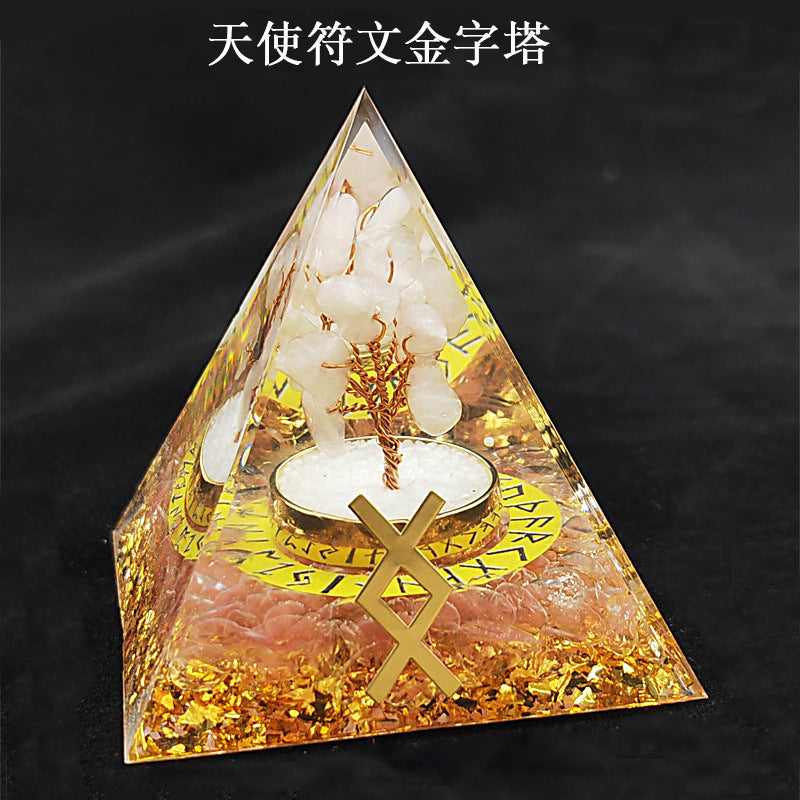 Crystal Pyramid(6CM)-24set