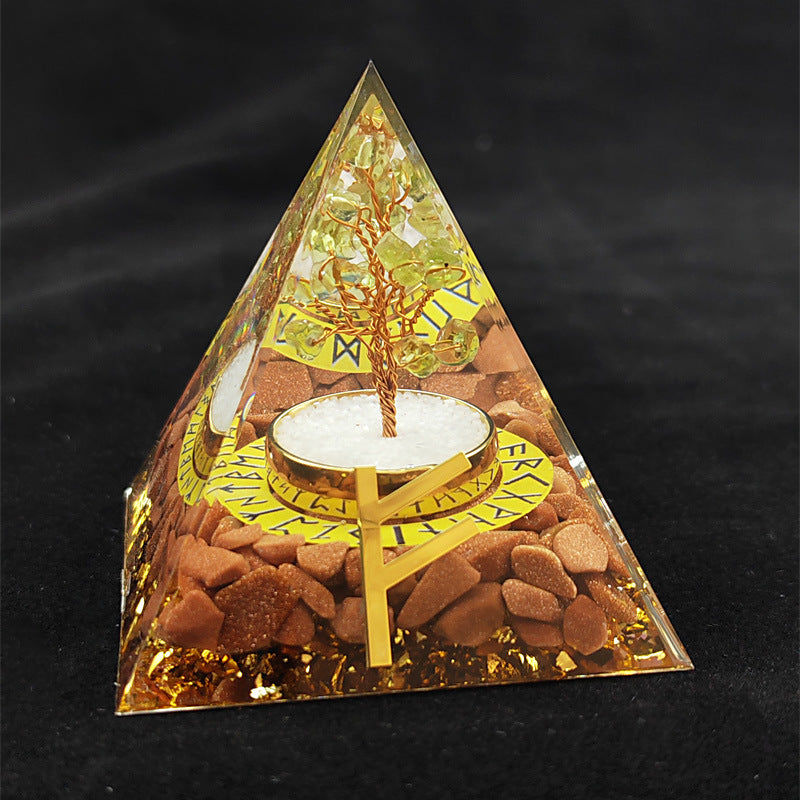 Crystal Pyramid(6CM)-24set