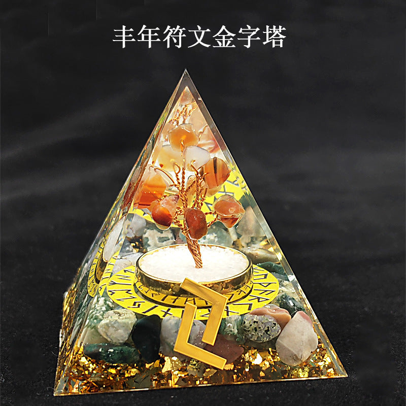 Crystal Pyramid(6CM)-24set