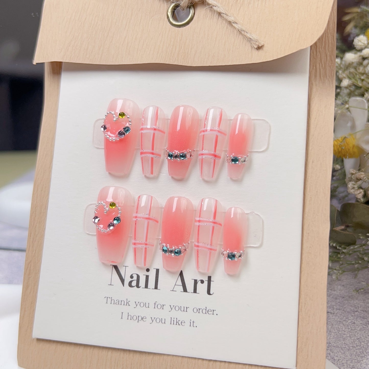 Press on nail-087