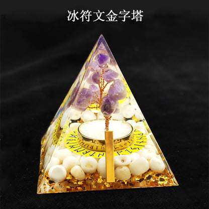 Crystal Pyramid(6CM)-24set