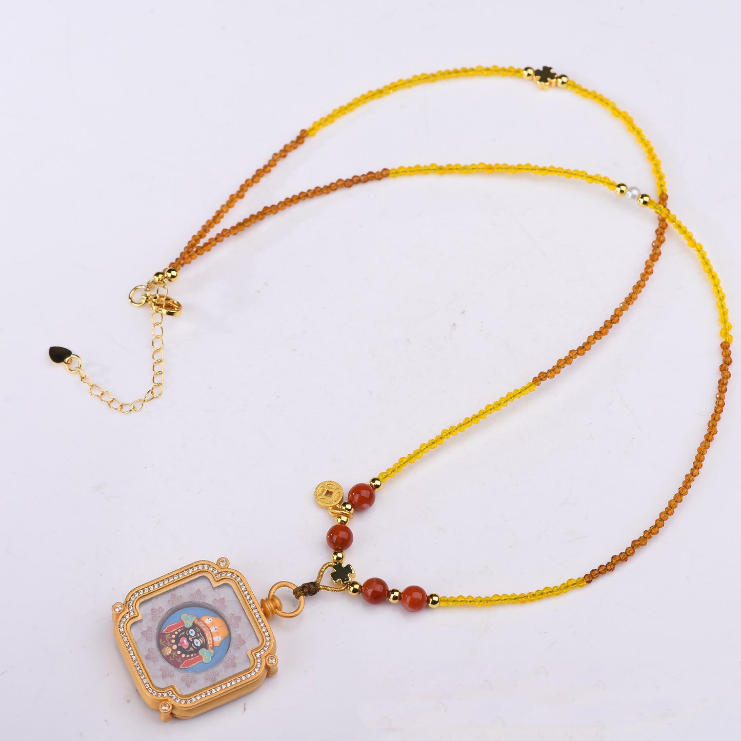 Tibetan  Pendant Necklace — Zakiram Amulet