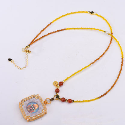 Tibetan  Pendant Necklace — Zakiram Amulet