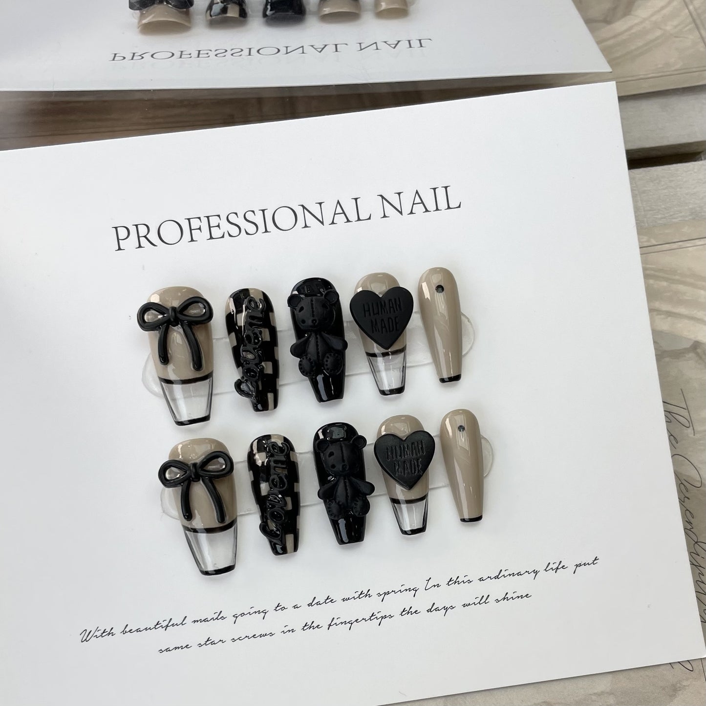 Press on nail-598