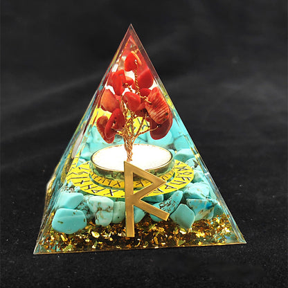 Crystal Pyramid(6CM)-24set