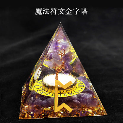 Crystal Pyramid(6CM)-24set