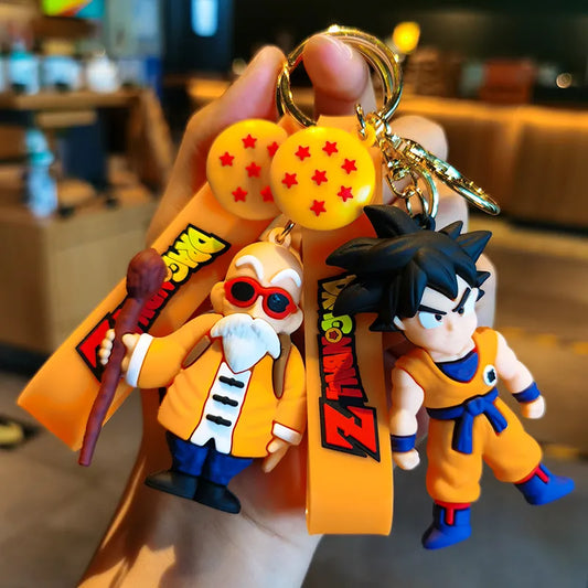 Anime Dragon Ball 8CM PVC Key Ring