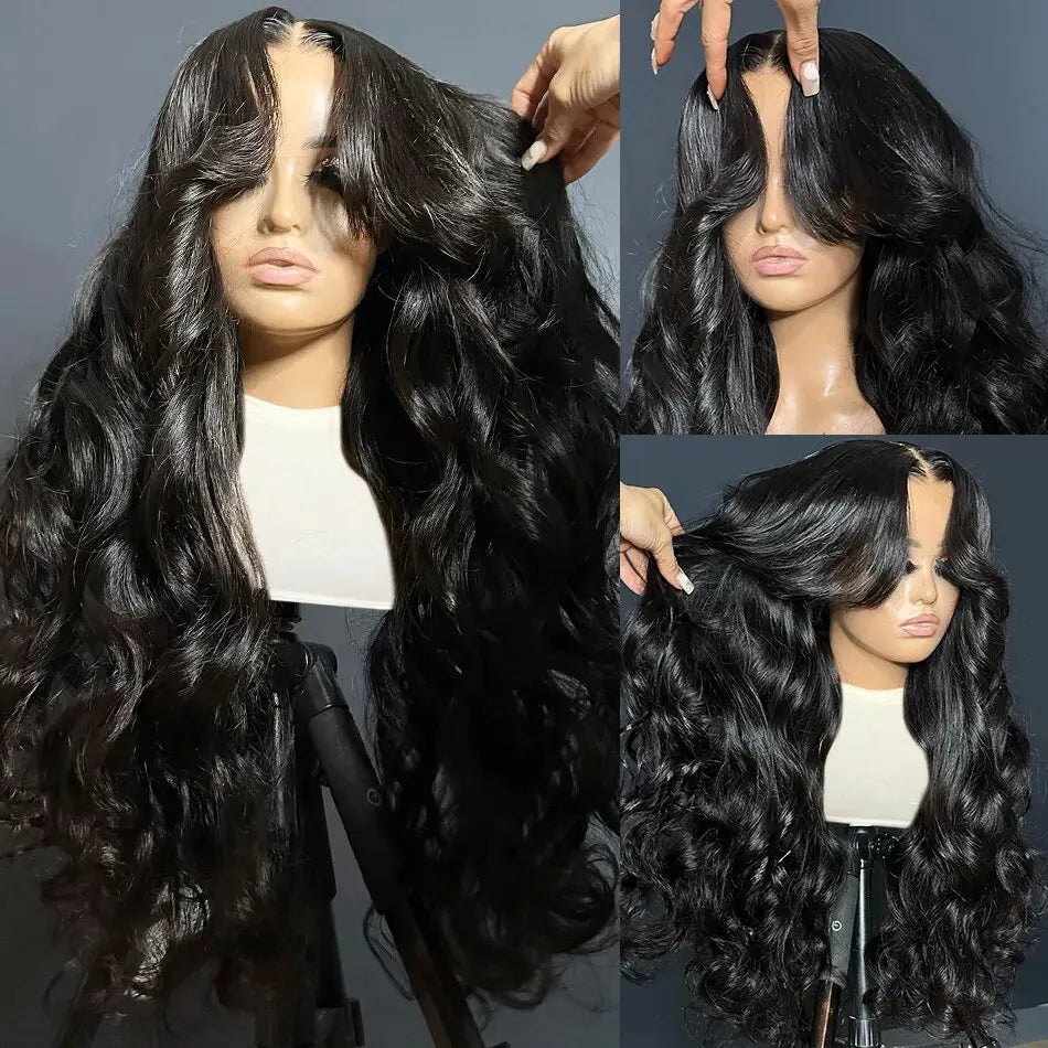 Body Wave Human Hair Wigs Brazilian Remy Water Wave