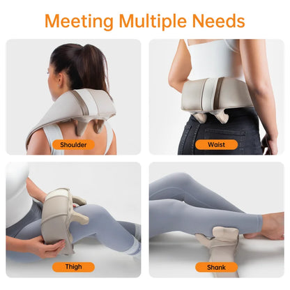 Mebak N1Cervical Massager Electric Neck Back Massager Pillow 4D