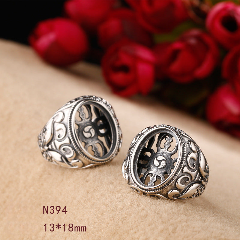 S925 Sterling Silver Ring Holder (N394)