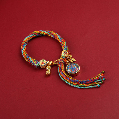 Sacred Zodiac Guardians Thangka Bracelet