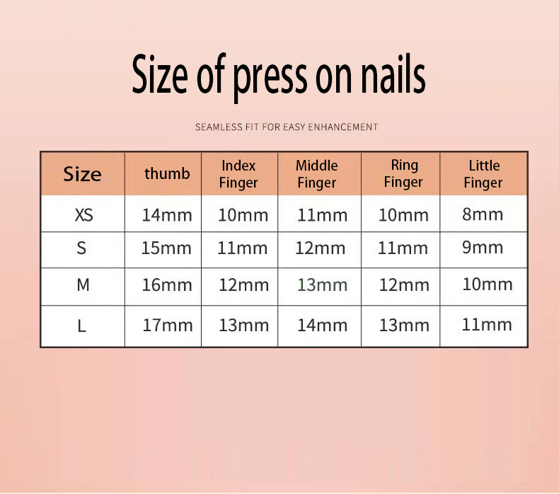 Press on nail-612