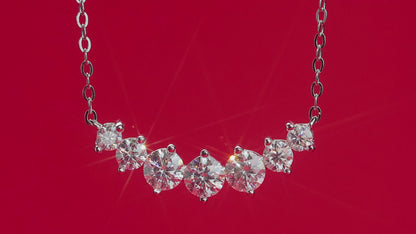 Timeless Beauty: Glamorous Moissanite Pendant in S925 Silver