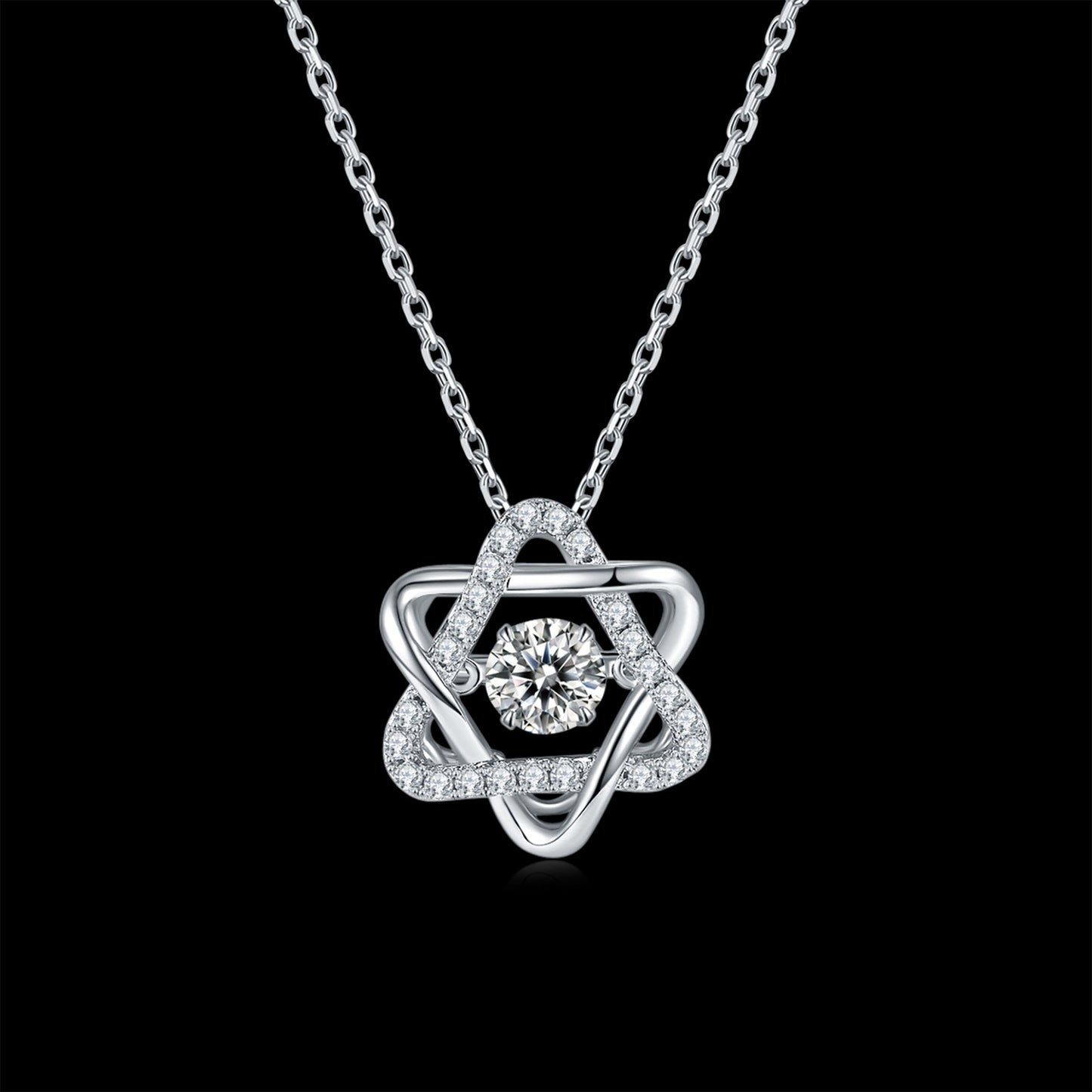 The Spin of Luxury: Motion of a Moissanite Necklace