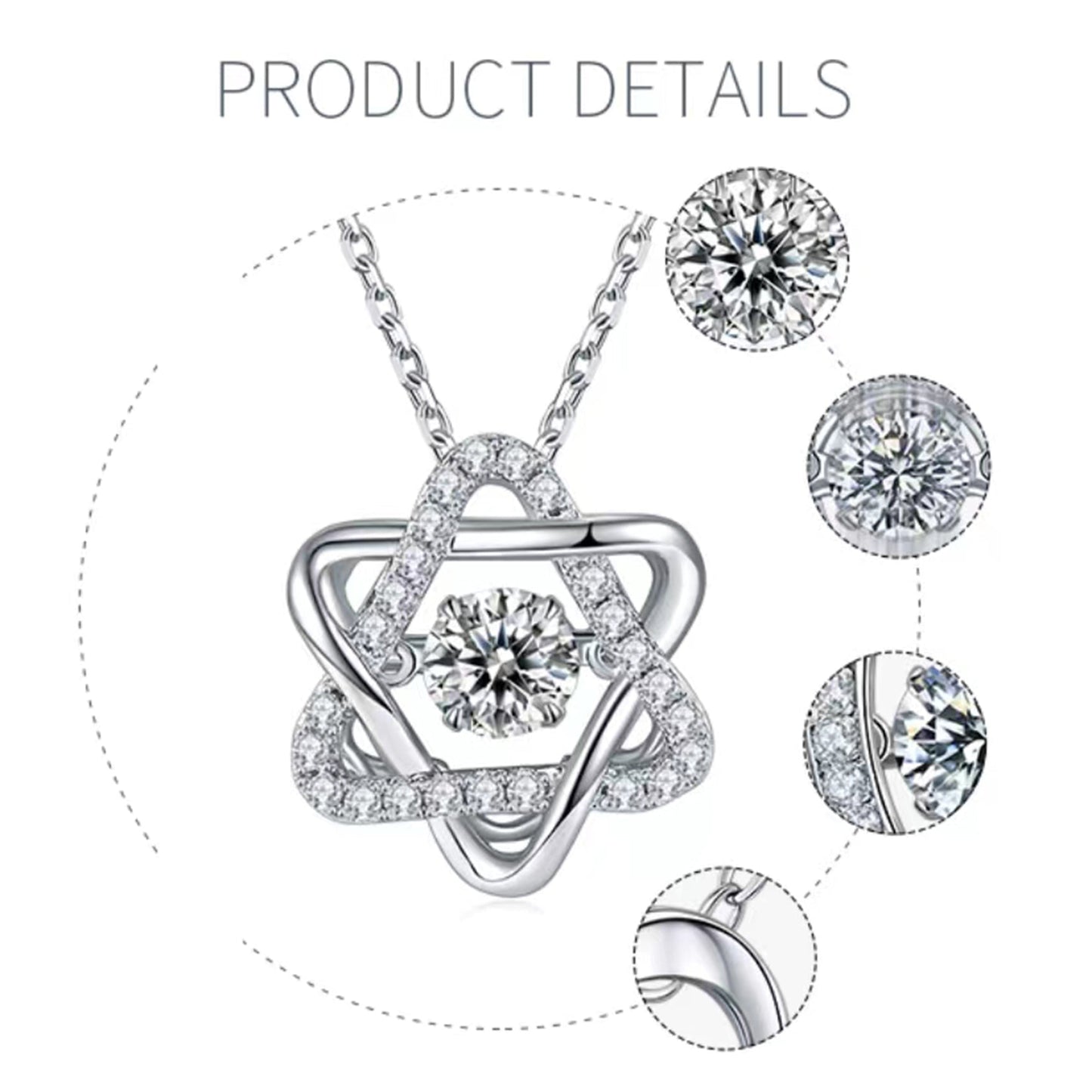 The Spin of Luxury: Motion of a Moissanite Necklace