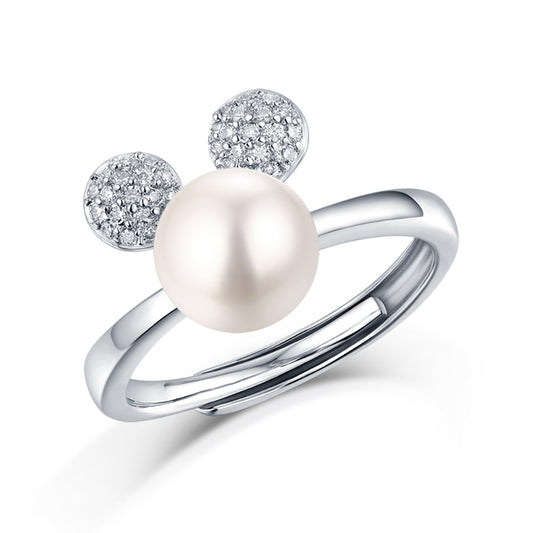 Pearl and S925 Silver Ring - Delicate Simplicity